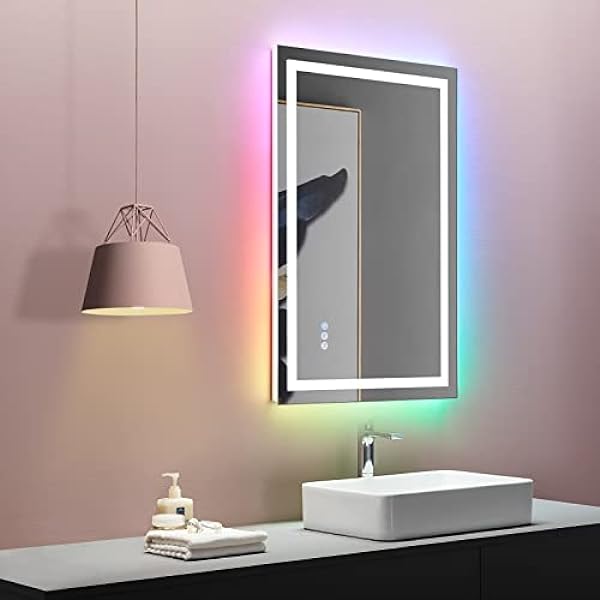 Size: 28'x36' | Color: Rgb Led Bathroom Mirror (11 Light Modes)