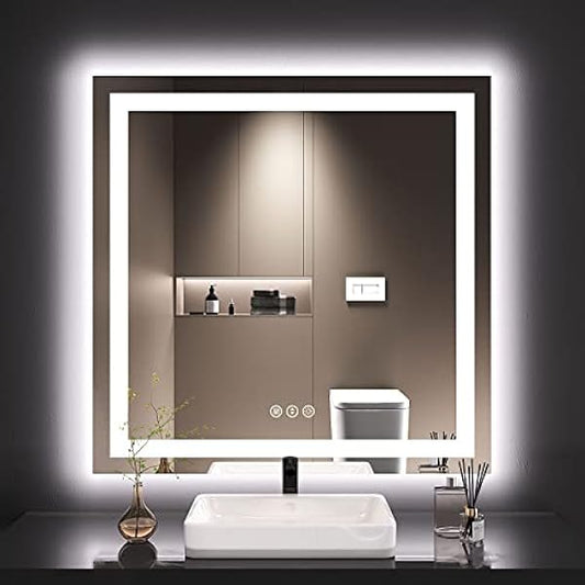 Size: 36'x36' | Color: Led Bathroom Mirror (3 Light Modes)