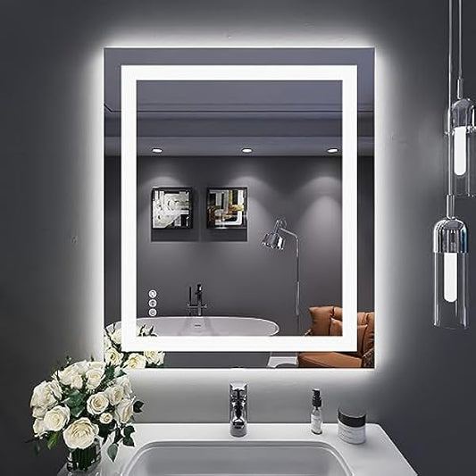 Size: 30'x36' | Color: Led Bathroom Mirror (3 Light Modes)