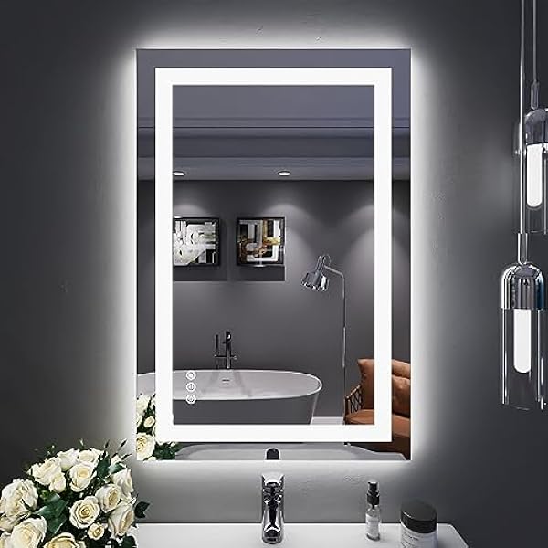 Size: 24'x36' | Color: Led Bathroom Mirror (3 Light Modes)