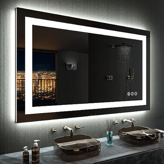 Size: 40'x30' | Color: Rgb Led Bathroom Mirror (11 Light Modes)