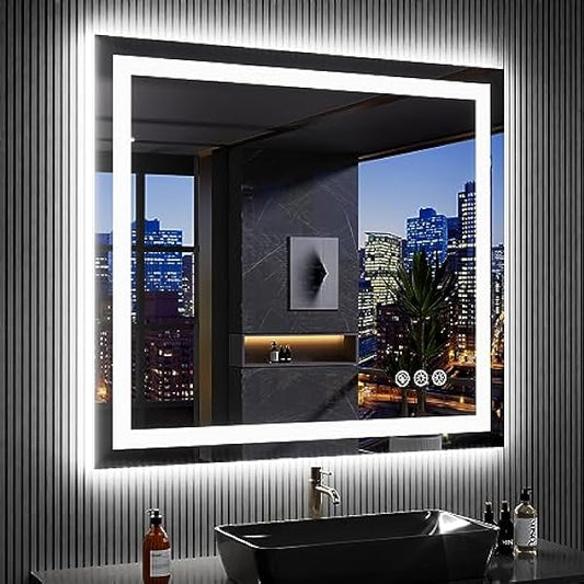 Size: 40'x36' | Color: Rgb Led Bathroom Mirror (11 Light Modes)