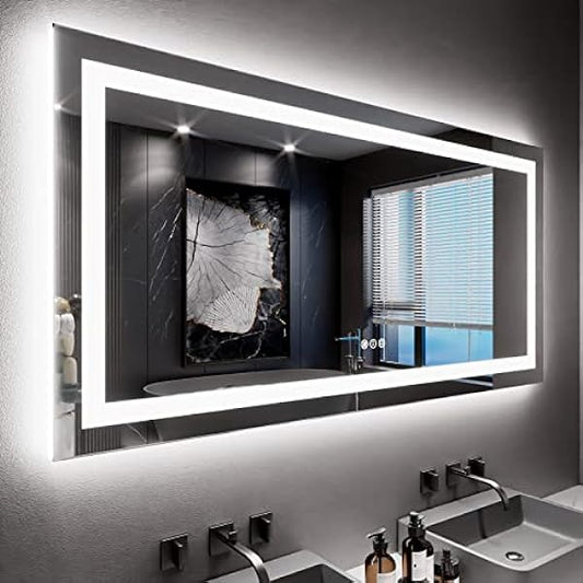 Size: 60'X30' | Color: Led Bathroom Mirror (3 Light Modes)