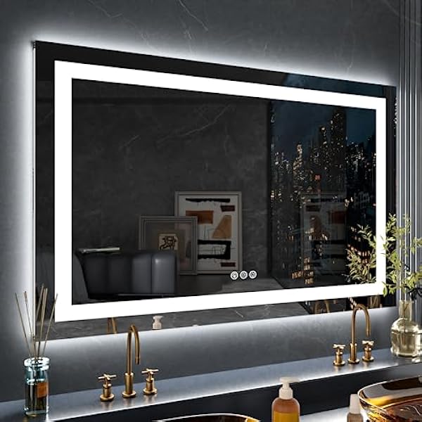 Size: 40'x24' | Color: Rgb Led Bathroom Mirror (11 Light Modes)