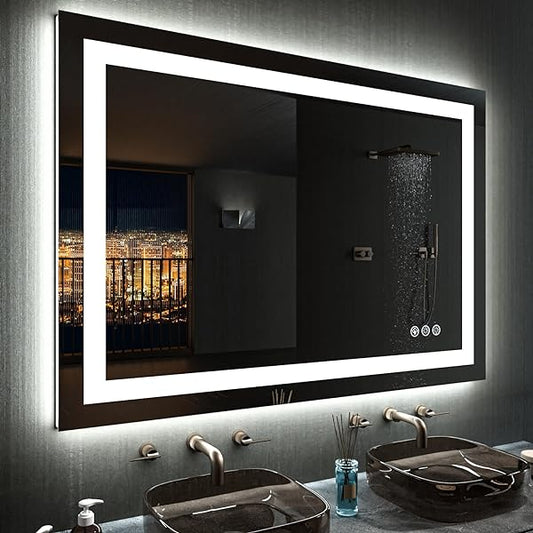 Size: 48'x36' | Color: Rgb Led Bathroom Mirror (11 Light Modes)